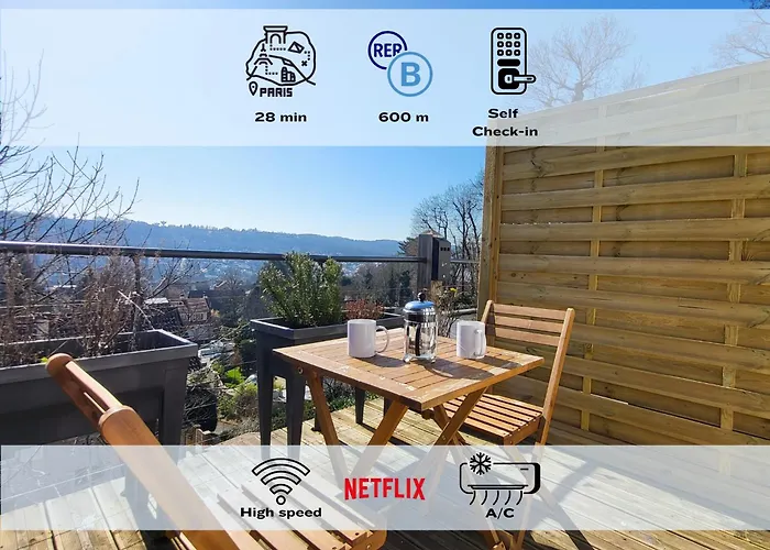 Le Bellevue - Beaux Appartements Avec Vue Splendide